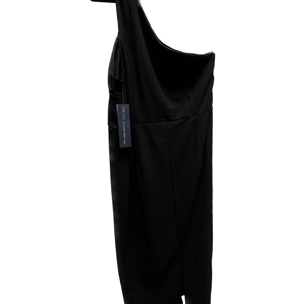 Rachel Roy Cut Out One Shoulder Black Dress Size XL NEW